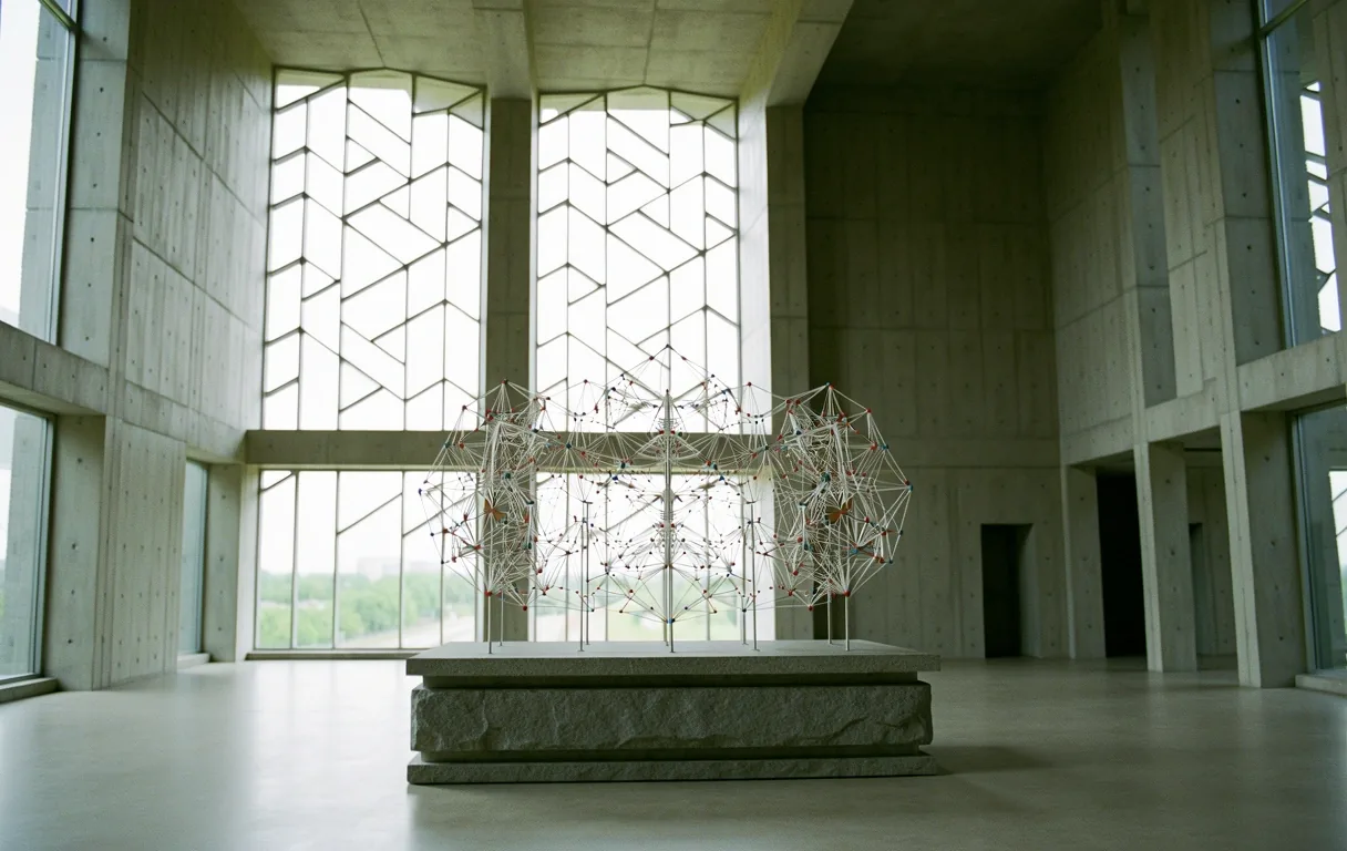 Brutalist architectural research center